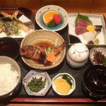 いろり亭 - 料理写真:お昼の定食 1570円