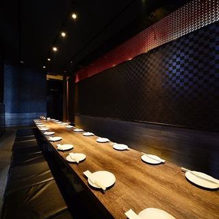 ゆったりとお寛ぎ頂ける！全席掘りごたつ席です☆