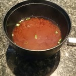 鉄板DINING集 - 味噌汁