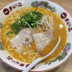 天下一品 - 京都白みそラーメンの大盛り