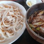 本手打ちうどん庄司 - 肉汁うどん中盛