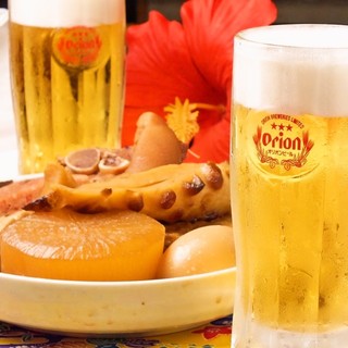 Okinawa Izakaya Paradaisu - 沖縄おでんとオリオンビールの相性は最高です！