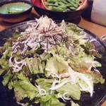 地野菜と湘南しらすプロジェクトサラダ