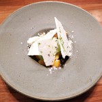 Le Trefle - Dessert デザート　柿､リンゴ､酸葉､ヨーグルト