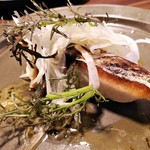 Le Trefle - Plat メイン料理　鰆､デュクレレ､キノコ