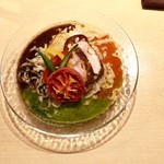 冷やしカレーそば・1,300円