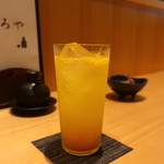 こころや - あらごしみかんソーダ割り