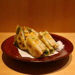 こころや - あん肝蓮根はさみ揚げ