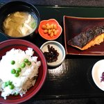 Kamadotakitate Gohan Doi - 鮭の西京漬け膳です♪