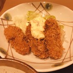 魚料理 吉成 - カキフライ  タルタルソース