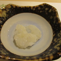鮨 みや川 - 水ダコの岩塩がけ