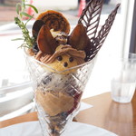 ラトリエ モトゾー - リスのパフェ2