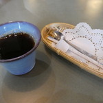そば処千歳 - 食後のコーヒー