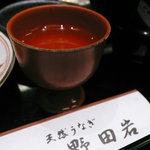 Nodaiwa - 食前酒が白ワインというのが洒落ている