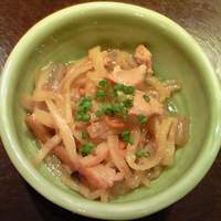 伊豆の旬 やんも 丸の内店 - 黒むつ西京焼 1365円 のかんぴょうと鶏肉の煮物