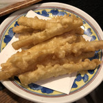 まんさく - 四方竹の天ぷら