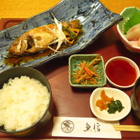 季節の魚と釜飯 魚信 - のどぐろの煮付け定食２，３７６円（税込）