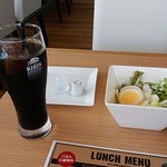 鉄板dining あっちっち - アイスコーヒー。クーポン使用でサービス。
