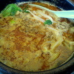 中国料理の鉄人 - 【ランチ】「ラーメンセット」の担々麺…半ラーメンではなく普通に一人前あります