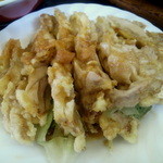 中国料理の鉄人 - 【ランチ】「ラーメンセット」のユーリンジ（油淋鶏）…どう見ても小皿ではなく普通盛りです