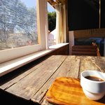 アーセンプレイス - 店内の席もあるので雨でも大丈夫！