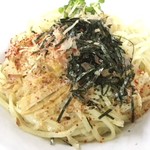 らーめん ★ひばり★ - 親鶏と鰹のつけ麺 800円 大盛無料