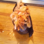 喜扇鮨 - サクラ海老軍艦