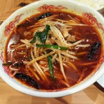 麺屋遼太郎 - 朱麺<あかまる麺>２辛(2018.10.11)
