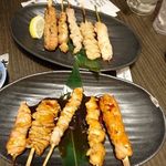 三代目網元 魚鮮水産 - おまかせ串焼き5種 税抜790円×2