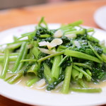 Izakaya Tomo - 　空芯菜炒め@600円