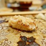 鮨おおね田 - ［2018/09］寿司② 炙りほっきの握り