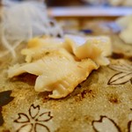 鮨おおね田 - ［2018/09］酒肴② 噴火湾産つぶ