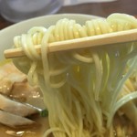 らーめん 三福 - ツルシコ細麺