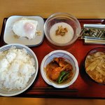 盛岡月が丘食堂 - 朝食セット（４００円）