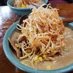 喜多方ラーメン圭水 - ネギみそラーメン　凄いネギの量(笑)