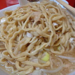 ラーメン二郎 - 麺のウェーブ