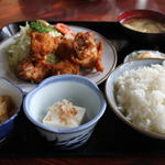 鶏から揚げ定食