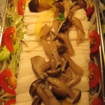 Sashiagete - 山芋とキノコのヘルシーサラダ