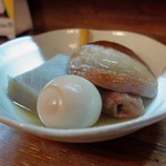 いかやき やまげん - おでん盛り合わせ