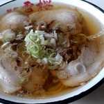 麺や 雷桜 - 【2018.10.13(土)】チャーシュー麺(並盛・210g)850円