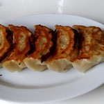 麺や 雷桜 - 【2018.10.13(土)】餃子(5個)410円