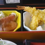 Yumean - ローストビーフに天ぷら