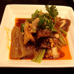 飄香 - 前菜の牛筋とアキレス腱の一皿