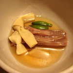 飄香 - 前菜の鴨舌の一皿