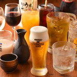 [All-you All-you-can-drink course (for drinks only) with beer] 120 minutes 1,980 yen (tax included)