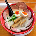俺のラーメン あっぱれ屋 - 濁とろ塩チャーシューメン