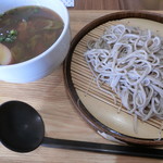 手打・十割蕎麦 きはち - 牡蠣そば(1,350円)