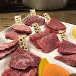 Yakiniku Bouya - 厳選7種一枚盛 2人前 @2,980円