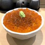 三代目 まる天 - ミニいくら丼（アップ）