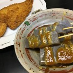 からかねや - 料理写真:蒟蒻&コロッケ